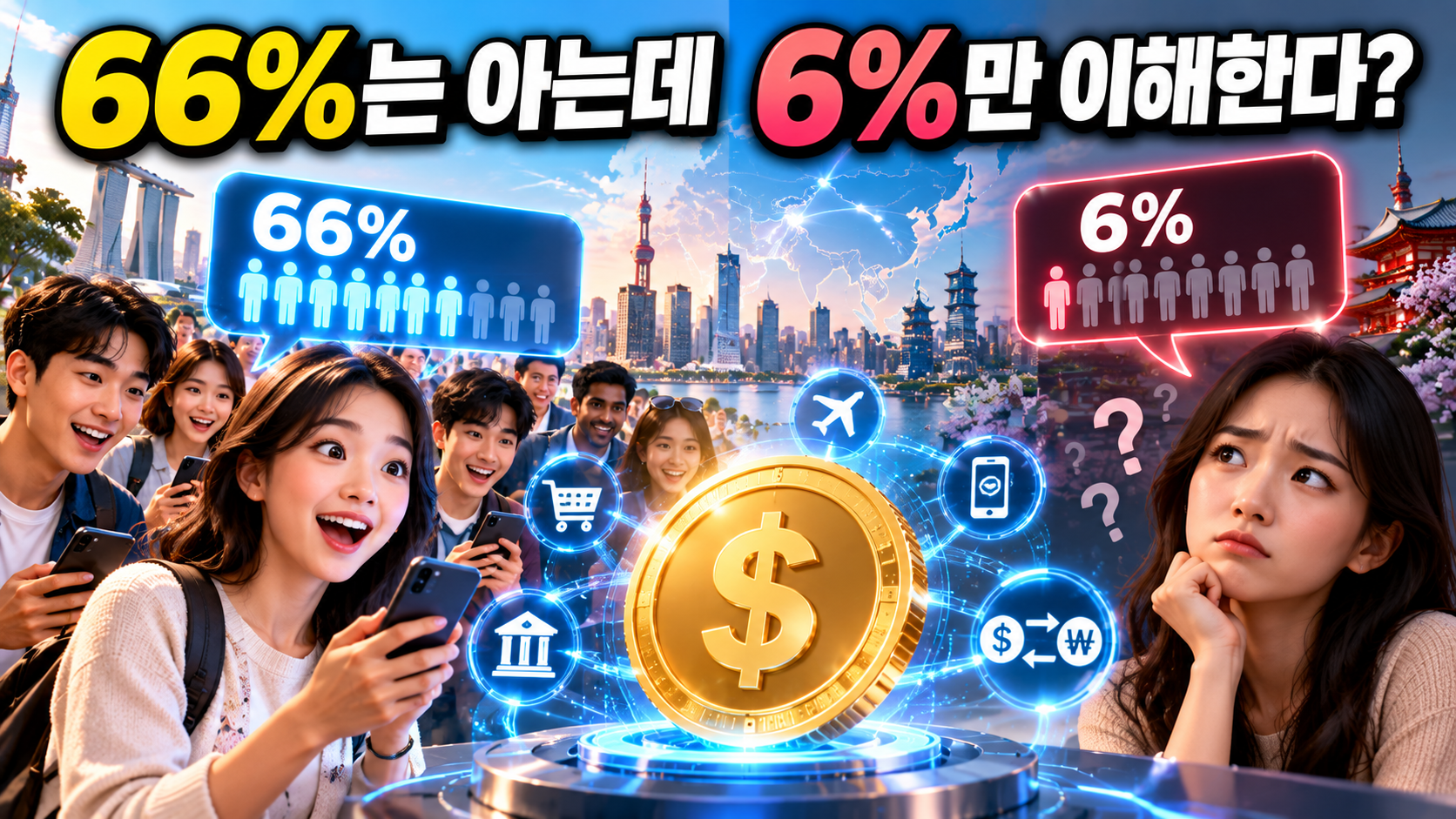 스테이블코인 인지도 착시 이해도 조사 및 디페깅 위험성 안내