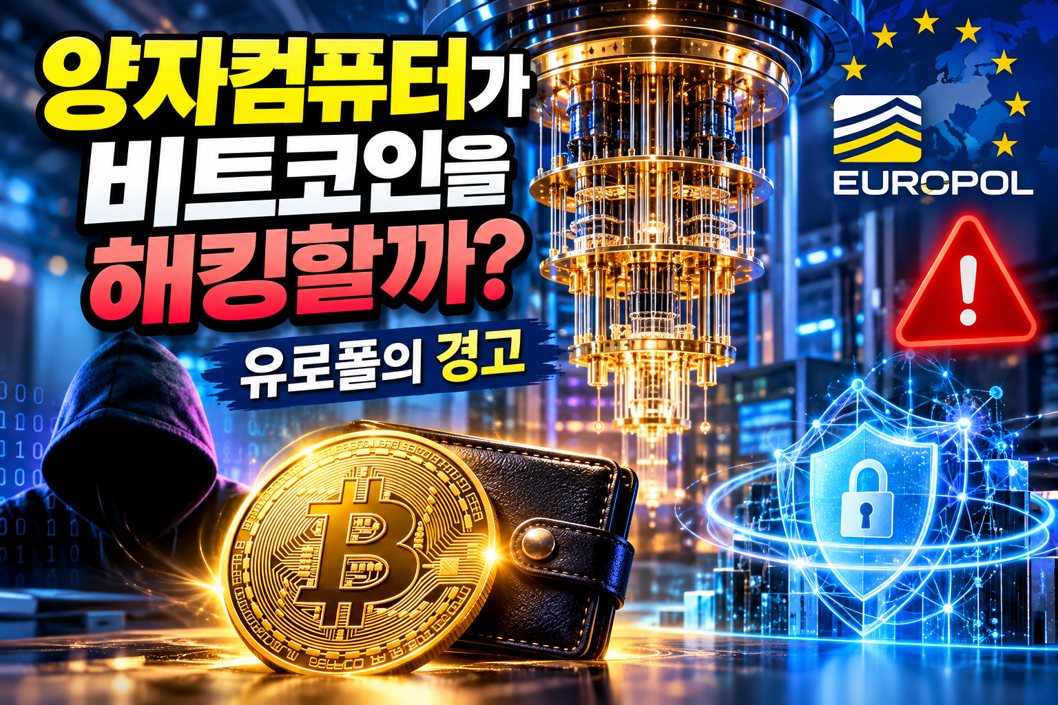 양자컴퓨터 비트코인 지갑 해킹 위협 및 양자내성 암호 PQC 안내