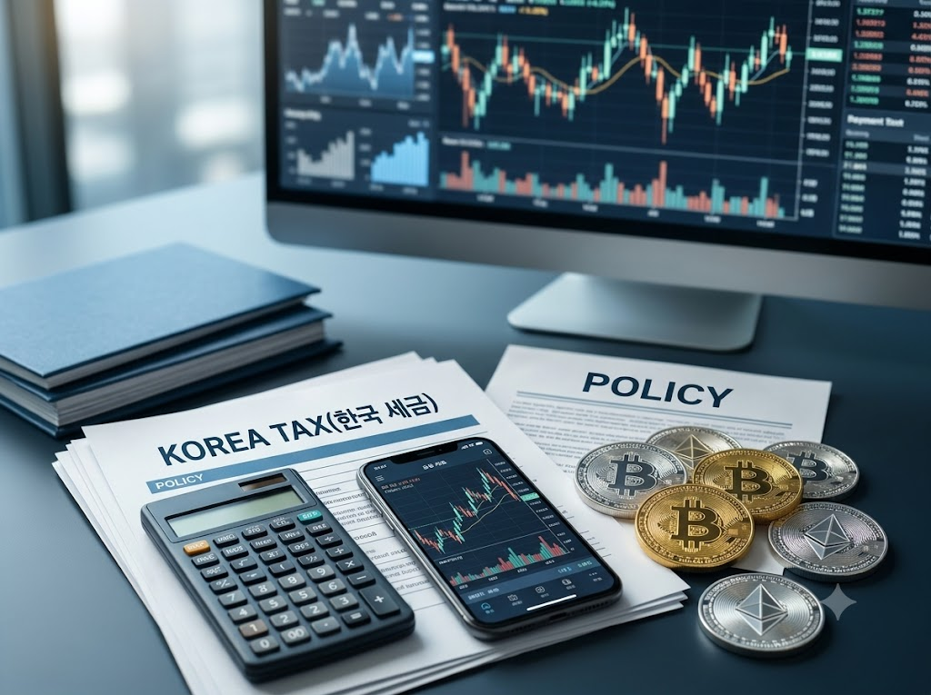 가상자산 과세 유예 논의와 비트코인 암호화폐 투자 차트